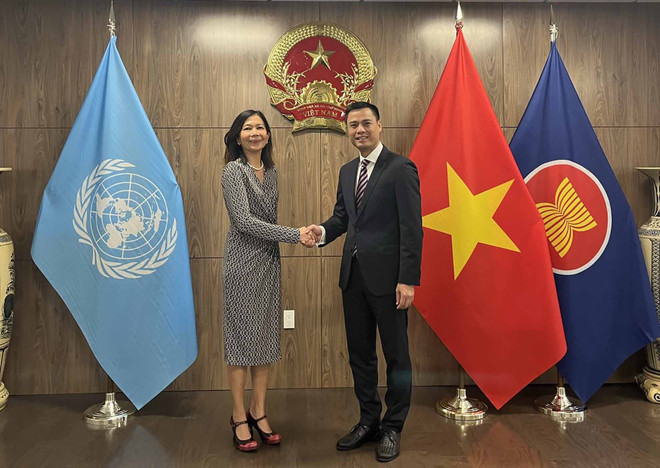 La coordonnatrice résidente de l’ONU soutient les priorités du Vietnam ảnh 1 La coordonnatrice résidente de l’ONU soutient les priorités du Vietnam ảnh 1