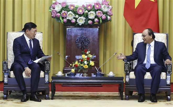 Le président exhorte le groupe Lotte à investir davantage au Vietnam ảnh 1 Le président exhorte le groupe Lotte à investir davantage au Vietnam ảnh 1