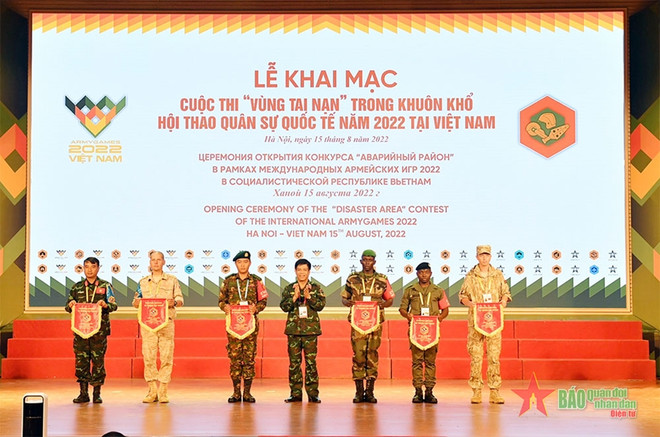 Ouverture de l’épreuve « zone d’accidents » des Army Games 2022 ảnh 1 Ouverture de l’épreuve « zone d’accidents » des Army Games 2022 ảnh 1