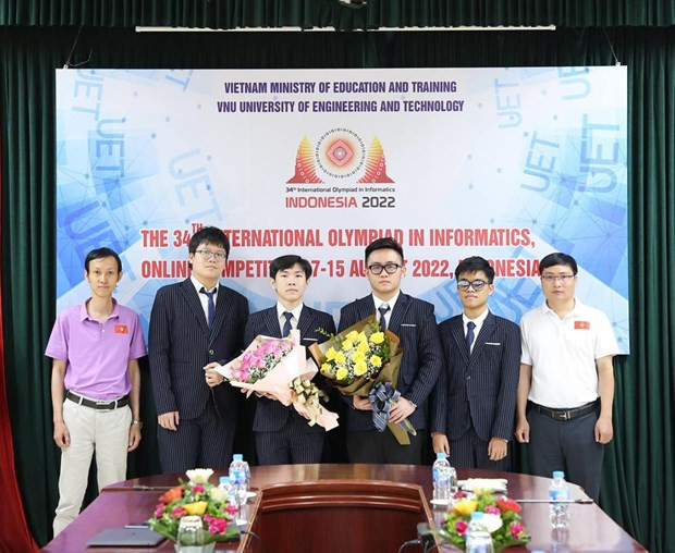 Le Vietnam brille aux 34es Olympiades internationales d'informatique ảnh 1 Le Vietnam brille aux 34es Olympiades internationales d'informatique ảnh 1