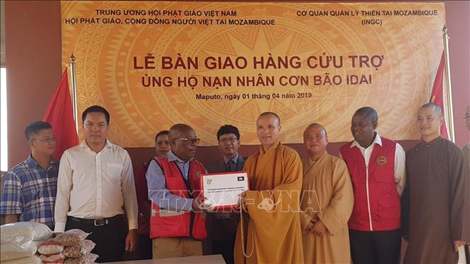 L’Eglise bouddhique du Vietnam soutient les Mozambicains touchés par le cyclone Idai ảnh 1 L’Eglise bouddhique du Vietnam soutient les Mozambicains touchés par le cyclone Idai ảnh 1
