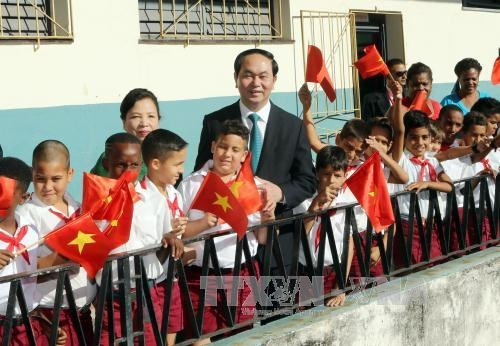 Le président Trân Dai Quang réaffirme les liens avec Cuba ảnh 2 Le président Trân Dai Quang réaffirme les liens avec Cuba ảnh 2