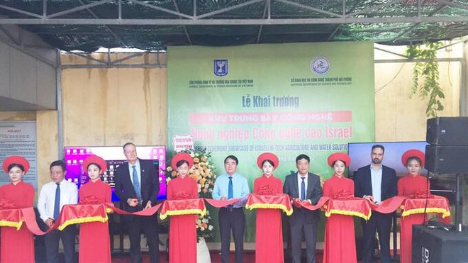 Inauguration d'un espace d'exposition de technologies agricoles israéliennes à Hai Phong ảnh 1 Inauguration d'un espace d'exposition de technologies agricoles israéliennes à Hai Phong ảnh 1