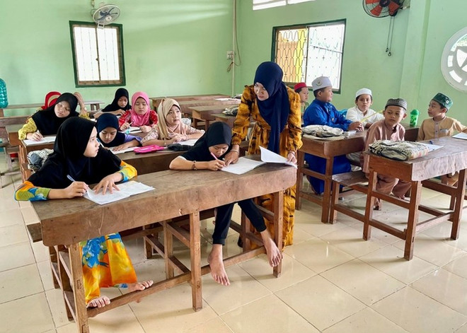 Sity Hara, une femme Cham impliquée dans le travail social ảnh 1 Sity Hara, une femme Cham impliquée dans le travail social ảnh 1