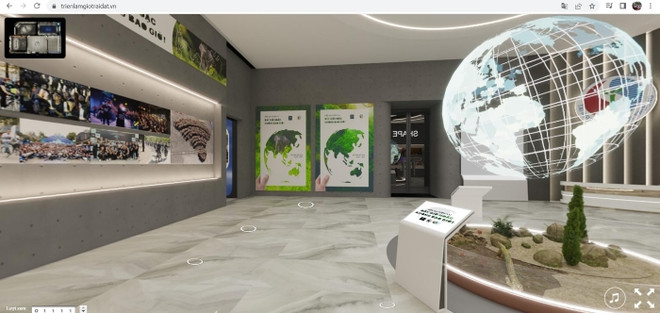 Exposition de réalité virtuelle en réponse à l’Heure de la Terre 2022 ảnh 1 Exposition de réalité virtuelle en réponse à l’Heure de la Terre 2022 ảnh 1