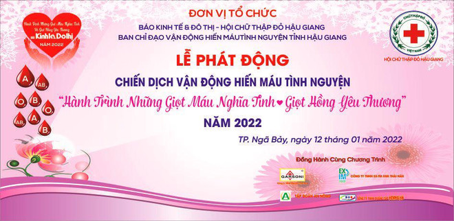 Têt : lancement d’une campagne de don de sang à Hau Giang ảnh 1 Têt : lancement d’une campagne de don de sang à Hau Giang ảnh 1