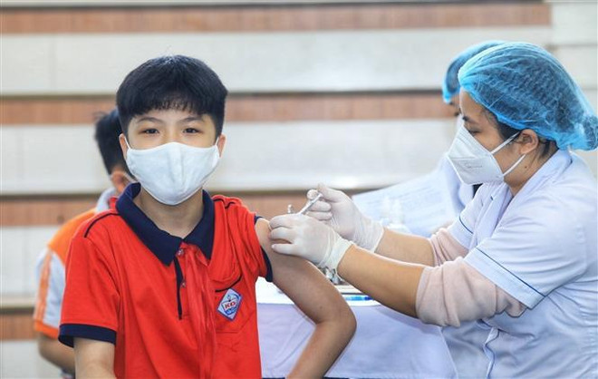 Accélérer la vaccination contre le COVID-19 pour les enfants ảnh 1 Accélérer la vaccination contre le COVID-19 pour les enfants ảnh 1