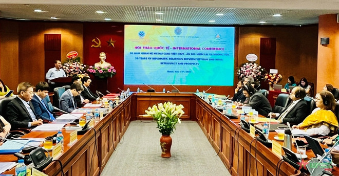 Conférence sur le partenariat stratégique intégral Vietnam-Inde ảnh 1 Conférence sur le partenariat stratégique intégral Vietnam-Inde ảnh 1