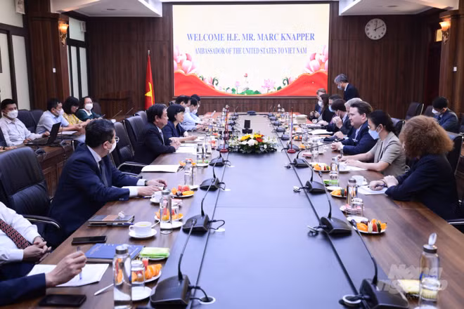 Vietnam-États-Unis : volonté commune de promouvoir la coopération dans l'agriculture ảnh 1