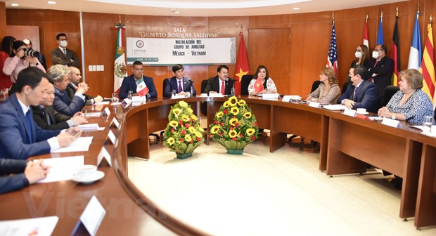 Le groupe des députés d'amitié Mexique-Vietnam a vu le jour ảnh 1