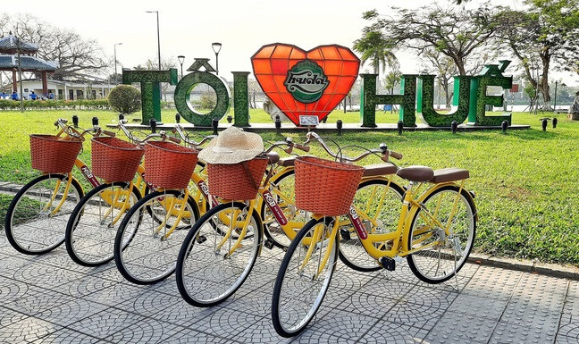Thua Thiên-Huê lancera des services de vélos en libre-service en avril ảnh 2 Thua Thiên-Huê lancera des services de vélos en libre-service en avril ảnh 2