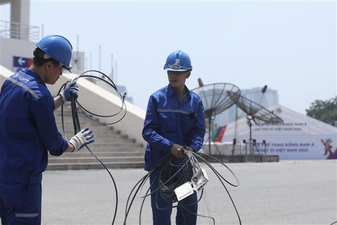 Hanoi met les bouchées doubles pour les 31es SEA Games ảnh 2 Hanoi met les bouchées doubles pour les 31es SEA Games ảnh 2