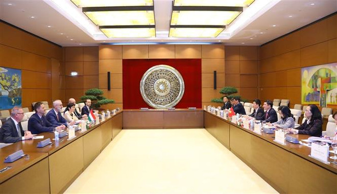 Vietnam-Hongrie : Promotion de la coopération entre les Bureaux des Assemblées nationales ảnh 1