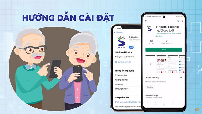 Généraliser S-Health, une application des soins de santé pour les personnes âgées ảnh 1 Généraliser S-Health, une application des soins de santé pour les personnes âgées ảnh 1