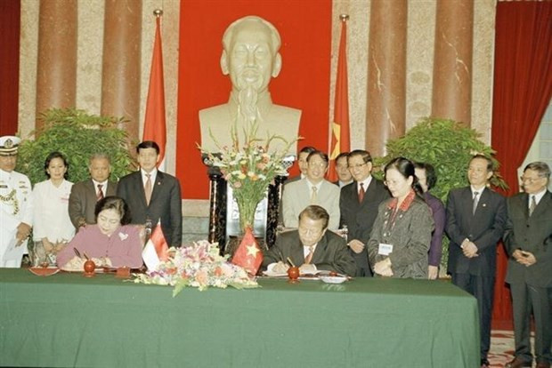La présidente du Parti démocratique indonésien de lutte (PDI-P) raconte un souvenir sur l'Oncle Ho ảnh 2 La présidente du Parti démocratique indonésien de lutte (PDI-P) raconte un souvenir sur l'Oncle Ho ảnh 2