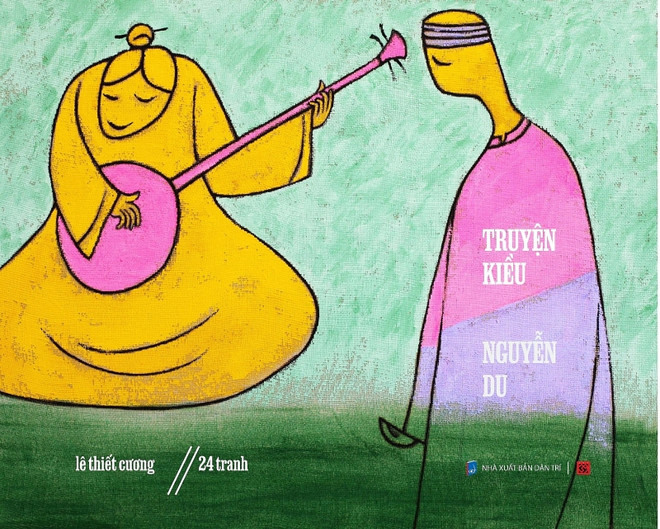 Présentation du Truyên Kiêu (Histoire de Kiêu) avec 24 peintures de Lê Thiêt Cuong ảnh 1 Présentation du Truyên Kiêu (Histoire de Kiêu) avec 24 peintures de Lê Thiêt Cuong ảnh 1