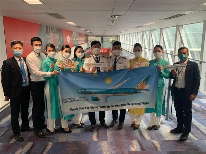 Vietnam Airlines reprend la desserte de Hong Kong-Hanoi après près de trois ans ảnh 2 Vietnam Airlines reprend la desserte de Hong Kong-Hanoi après près de trois ans ảnh 2