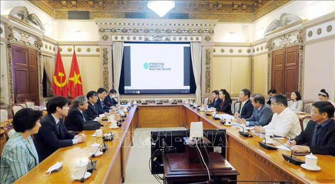 Un groupe médical japonais souhaite construire un centre de soin de santé à Ho Chi Minh-Ville ảnh 1