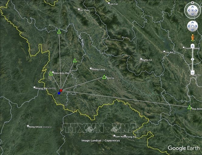Un séisme de magnitude 4,5 à Dien Bien ảnh 1 Un séisme de magnitude 4,5 à Dien Bien ảnh 1