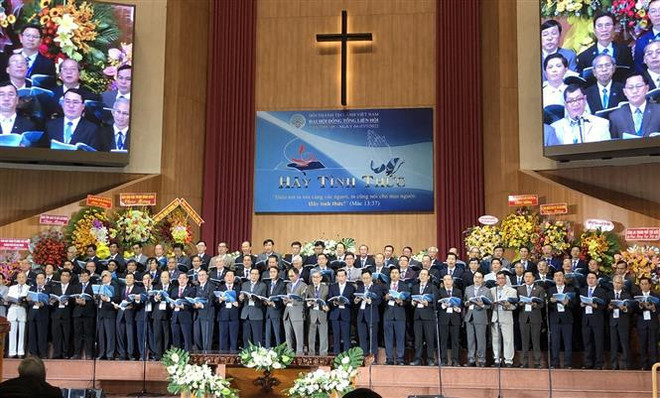La 48e AG de la Confédération générale de l'Église évangélique du Vietnam (Sud) ảnh 1 La 48e AG de la Confédération générale de l'Église évangélique du Vietnam (Sud) ảnh 1