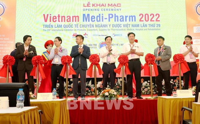 Ouverture du salon Vietnam Medi - Pharm 2022 à Hanoï ảnh 1 Ouverture du salon Vietnam Medi - Pharm 2022 à Hanoï ảnh 1