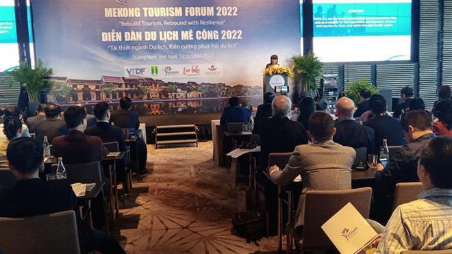 Ouverture du Forum du tourisme du Mékong 2022 à Quang Nam ảnh 2