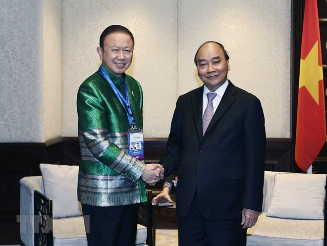 Le président Nguyên Xuân Phuc reçoit le président de l'Association d'amitié Thaïlande-Vietnam ảnh 1 Le président Nguyên Xuân Phuc reçoit le président de l'Association d'amitié Thaïlande-Vietnam ảnh 1