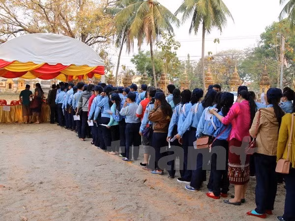 Laos : les élections législatives ont eu lieu le 20 mars ảnh 1