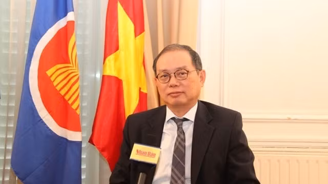 Le Vietnam assume avec succès la présidence tournante du comité de l’ASEAN à Paris ảnh 1
