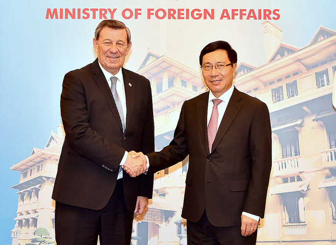 Le Vietnam veut établir une commission mixte avec l’Uruguay ảnh 2 Le Vietnam veut établir une commission mixte avec l’Uruguay ảnh 2