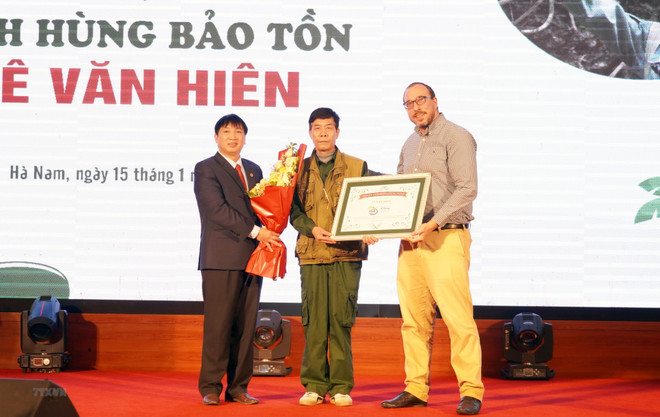 Un braconnier devient "Héros de la conservation" à Hà Nam ảnh 2 Un braconnier devient "Héros de la conservation" à Hà Nam ảnh 2