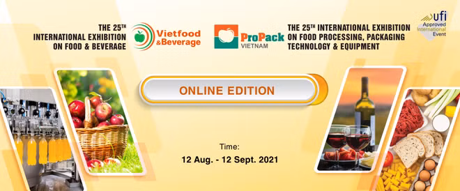 Bientôt le salon virtuel VietFood & Beverage – ProPack 2021 ảnh 1 Bientôt le salon virtuel VietFood & Beverage – ProPack 2021 ảnh 1