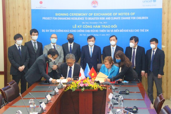 Le Japon et l'UNICEF aident le Vietnam à protéger les enfants contre le changement climatique ảnh 1 Le Japon et l'UNICEF aident le Vietnam à protéger les enfants contre le changement climatique ảnh 1
