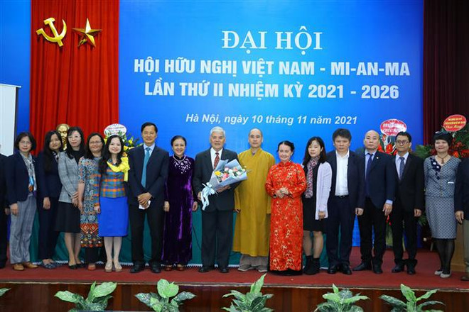 Le 2e Congrès national de Association d’amitié Vietnam-Myanmar ảnh 2 Le 2e Congrès national de Association d’amitié Vietnam-Myanmar ảnh 2