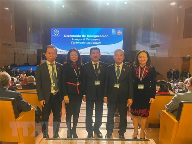 Le Vietnam à la 143e Assemblée générale de l'Union interparlementaire ảnh 2 Le Vietnam à la 143e Assemblée générale de l'Union interparlementaire ảnh 2