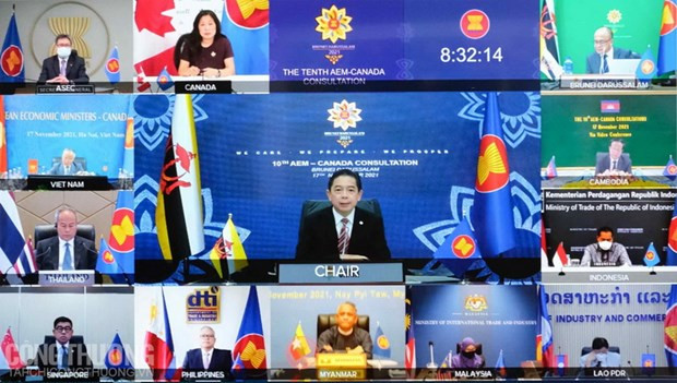 Lancement officiel des négociations de l'accord de libre-échange ASEAN-Canada ảnh 1 Lancement officiel des négociations de l'accord de libre-échange ASEAN-Canada ảnh 1