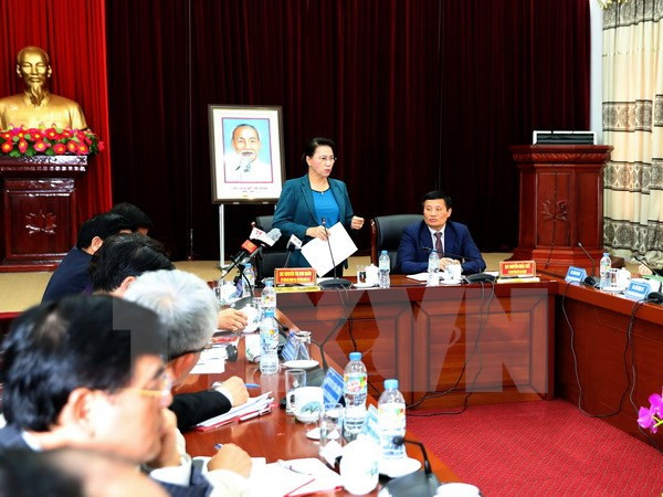 La présidente de l'AN en tournée dans la province de Lai Chau ảnh 1 La présidente de l'AN en tournée dans la province de Lai Chau ảnh 1