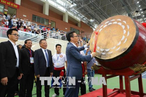 Début des Championnats du monde d'arts martiaux traditionnels vietnamiens ảnh 1 Début des Championnats du monde d'arts martiaux traditionnels vietnamiens ảnh 1