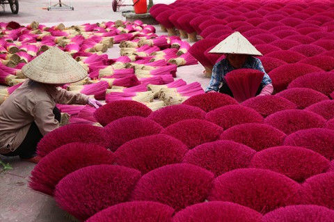 À Hanoï, au village de l’encens parfumé ảnh 1 À Hanoï, au village de l’encens parfumé ảnh 1