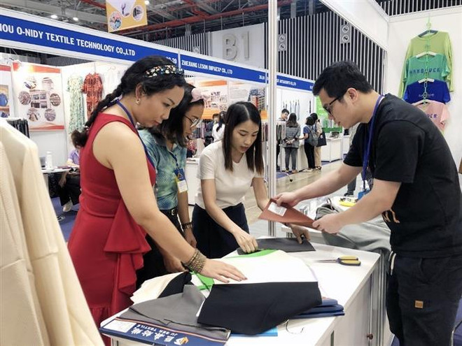 Ouverture de l’exposition internationale du textile-habillement à Ho Chi Minh-Ville ảnh 1 Ouverture de l’exposition internationale du textile-habillement à Ho Chi Minh-Ville ảnh 1