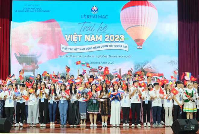 Ouverture du Camp d’été 2023 à Hanoï ảnh 2 Ouverture du Camp d’été 2023 à Hanoï ảnh 2