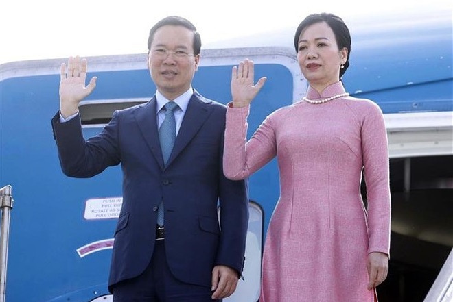 Le président Vo Van Thuong entame une visite d'État en Italie et une visite au Vatican ảnh 1 Le président Vo Van Thuong entame une visite d'État en Italie et une visite au Vatican ảnh 1