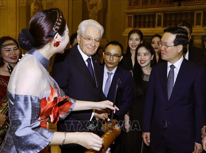 La visite du président vietnamien Vo Van Thuong resserre les relations bilatérales, selon des médias italiens ảnh 3 La visite du président vietnamien Vo Van Thuong resserre les relations bilatérales, selon des médias italiens ảnh 3