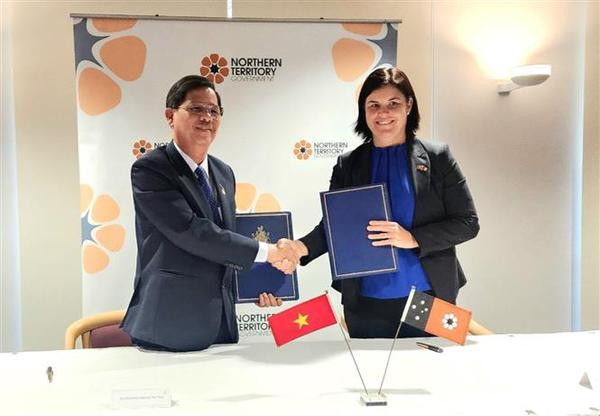 Khanh Hoa et le Territoire du Nord australien signent un plan de coopération ảnh 1 Khanh Hoa et le Territoire du Nord australien signent un plan de coopération ảnh 1