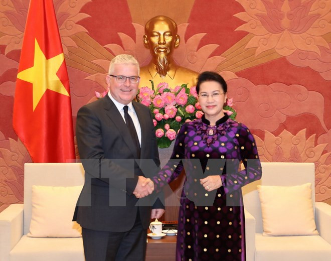 La présidente de l’AN reçoit les ambassadeurs australien et néo-zélandais ảnh 1 La présidente de l’AN reçoit les ambassadeurs australien et néo-zélandais ảnh 1