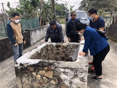 De nombreux anciens puits de style Cham refont surface à Hông Lôc ảnh 1