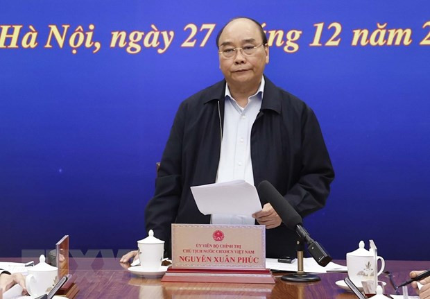 Le chef de l’Etat travaille avec Ho Chi Minh-Ville sur la planification ảnh 1