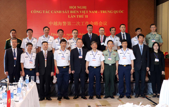 La 2e conférence des garde-côtes Vietnam-Chine se tient à Vung Tàu ảnh 1 La 2e conférence des garde-côtes Vietnam-Chine se tient à Vung Tàu ảnh 1