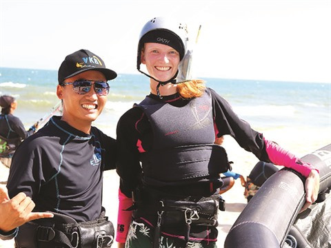 Le kitesurf prend son envol à Mui Né ảnh 2 Le kitesurf prend son envol à Mui Né ảnh 2