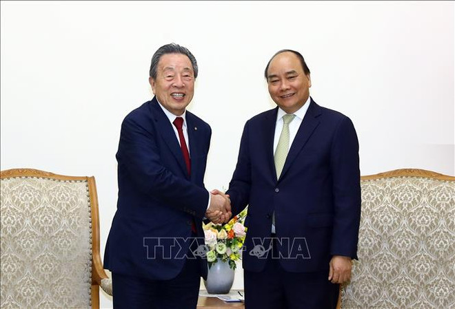 Le Premier ministre reçoit le président du groupe japonais Maruhan ảnh 1 Le Premier ministre reçoit le président du groupe japonais Maruhan ảnh 1